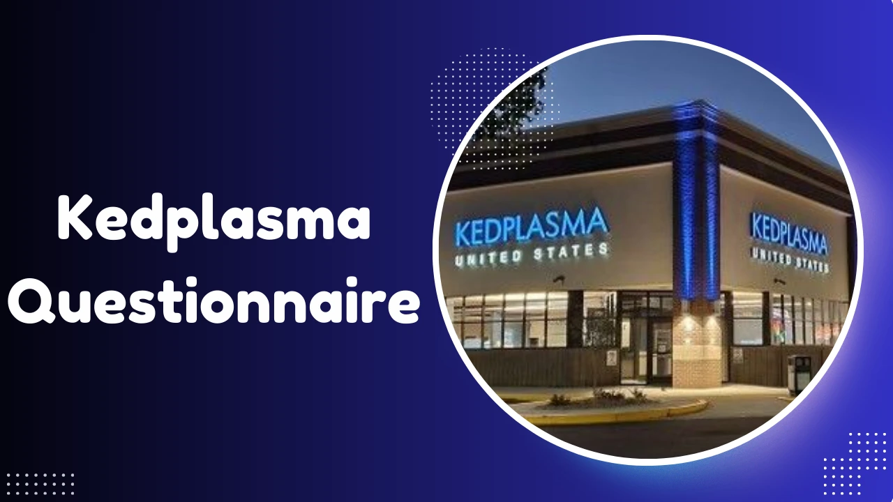 Kedplasma Questionnaire Plasma Donor Questionnaire